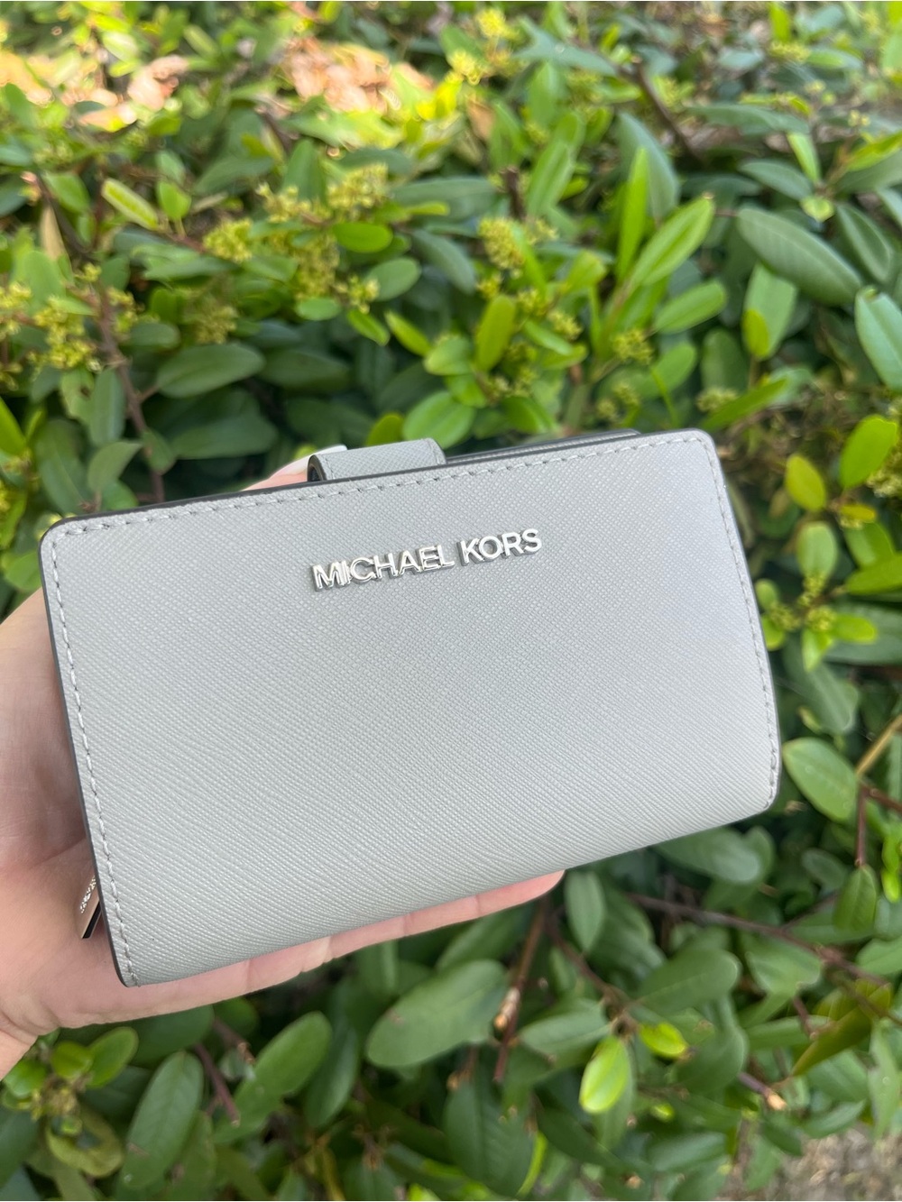 Michael Kors Grey Bifold Wallet